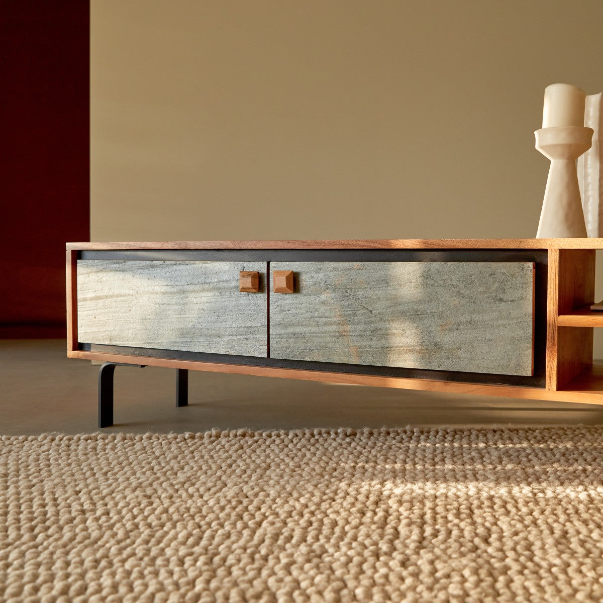 Tikamoon - Temis - Acacia tv-meubel 160 cm