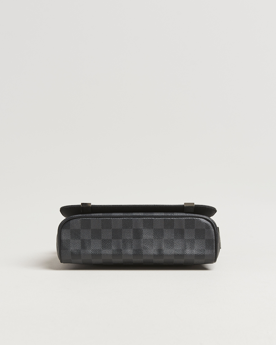 Louis Vuitton Pre-Owned District PM Messenger Bag Damier Graphite