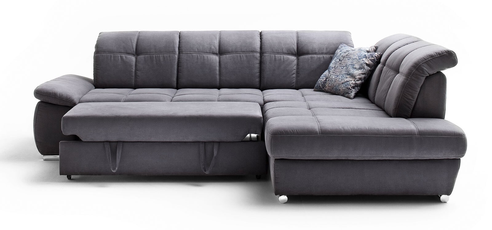 Ecksofa Miguel 303 x 249 cm grau