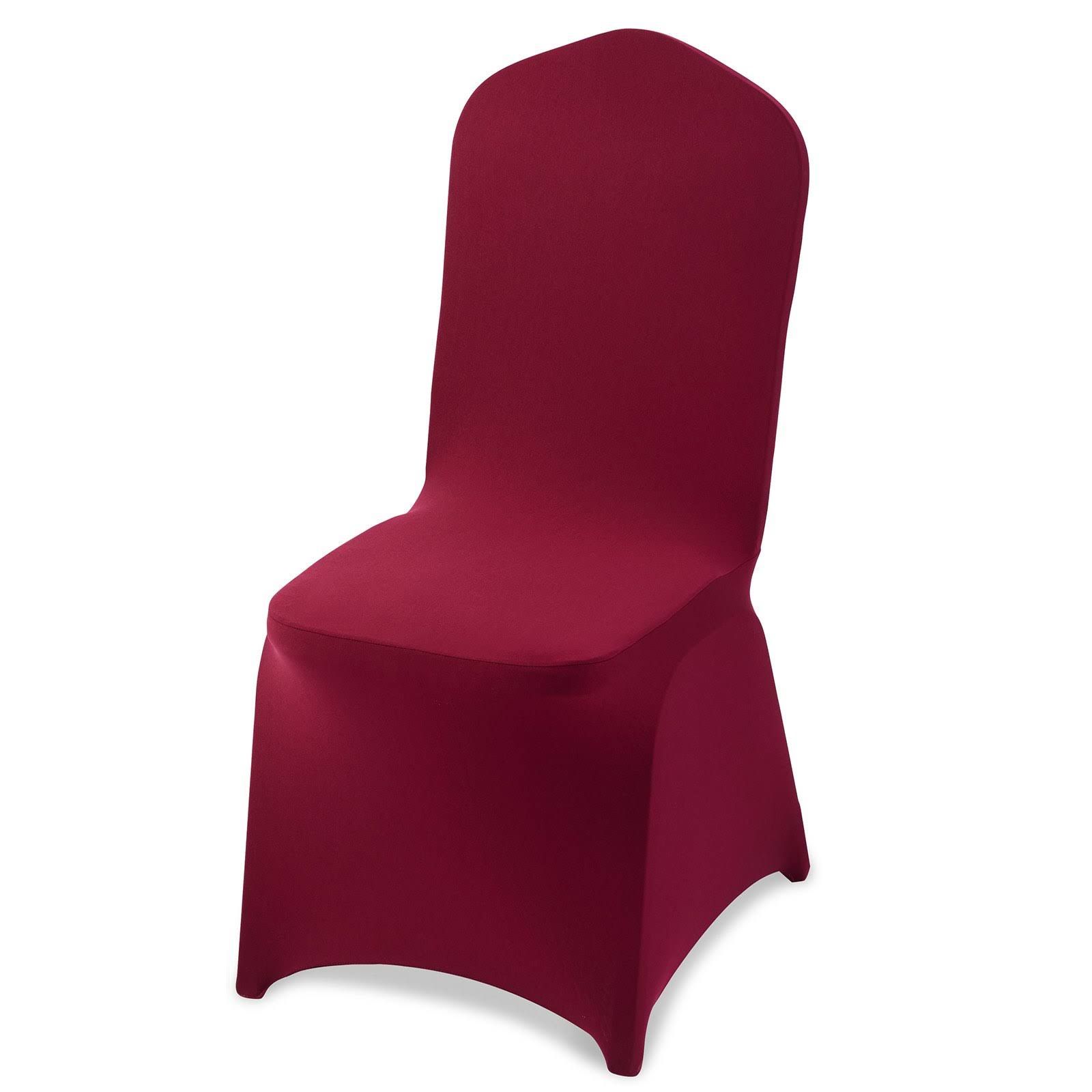 VEVOR Stuhlhussen Stuhlbezug 50 Stk waschbarer & abnehmbarer Stuhlüberzug aus Polyester-Spandex für Hochzeitsfeiern Esszimmerbankette Restaurant