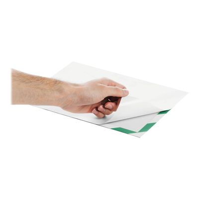 Durable Duraframe Magnetic Security - Cadre d'affichage magnétique bicolore - A4 - vert/blanc