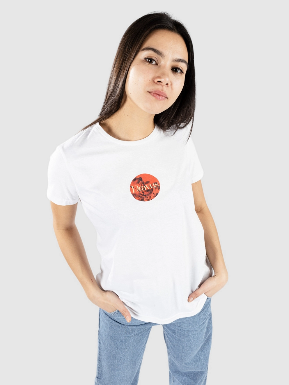 Dravus The Flower T-Shirt white