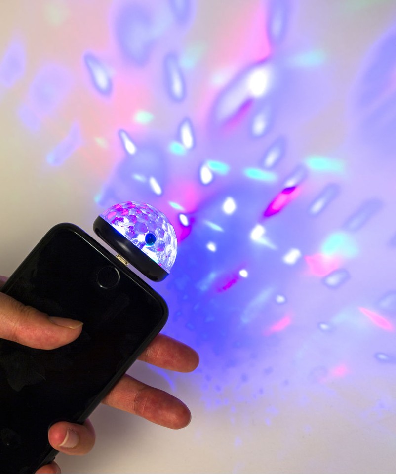 Black Phone Disco Light (US173-BK-EU)