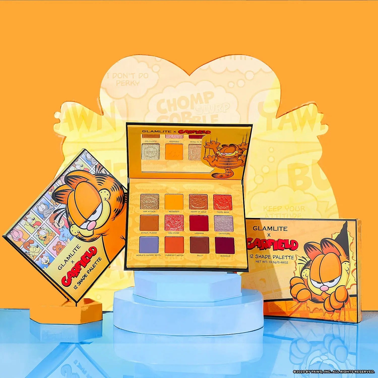 x Garfield 12 Shade Eyeshadow Palette