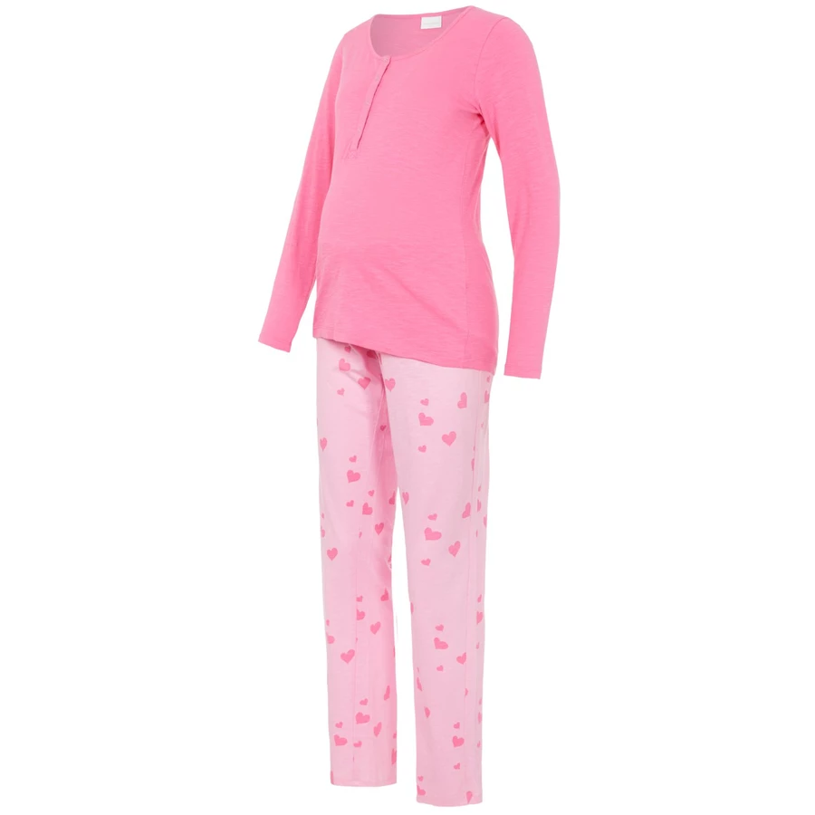 mama;licious Umstandspyjama MLMIRA LIA Sea Pink