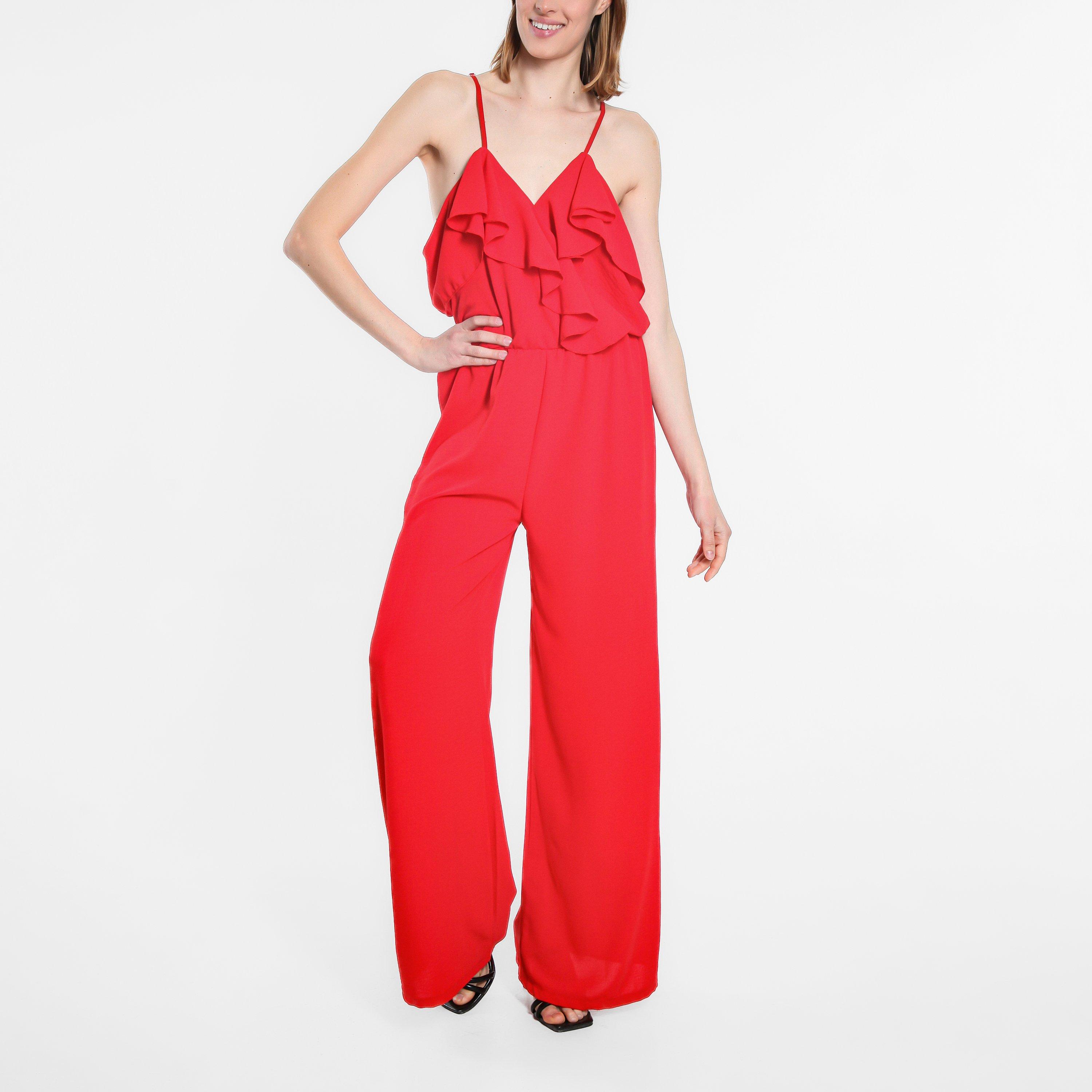 Be You BY Frill Strappy Jumpsuit