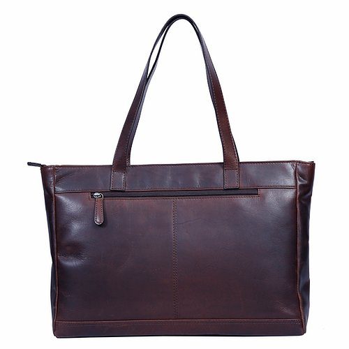 Sparwell Knox Laptopbag Creative Katherine | Shopper Dark Brown
