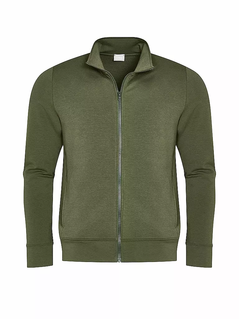 MEY Loungewear Jacke olive