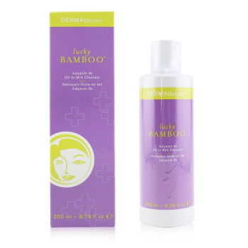 DERMAdoctor Lucky Bamboo Jukyeom 9x óleo para limpeza de leite  200ml/6.76oz
