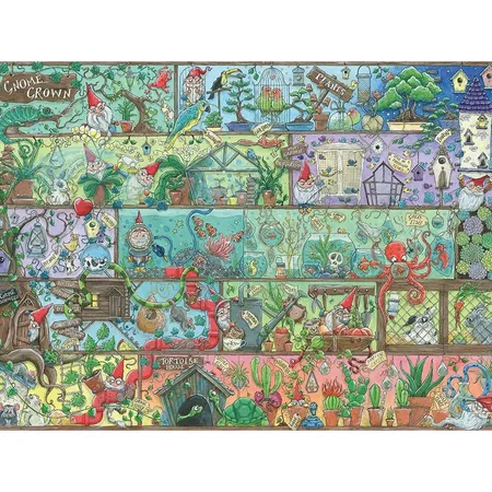 Ravensburger Zwerge im Regal, 1500 Teile
