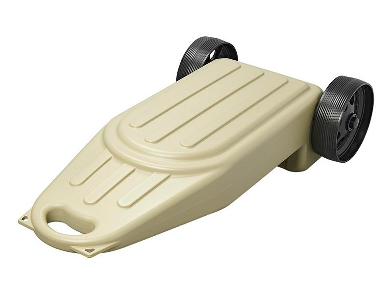 Aquaroll Wastemaster 38L mobiele vuilwatertank - beige