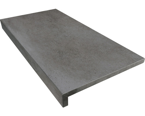 FLAIRSTONE Zwembadrand, zwembadrandsteen, beton antraciet, 60 x 30 x 2 cm