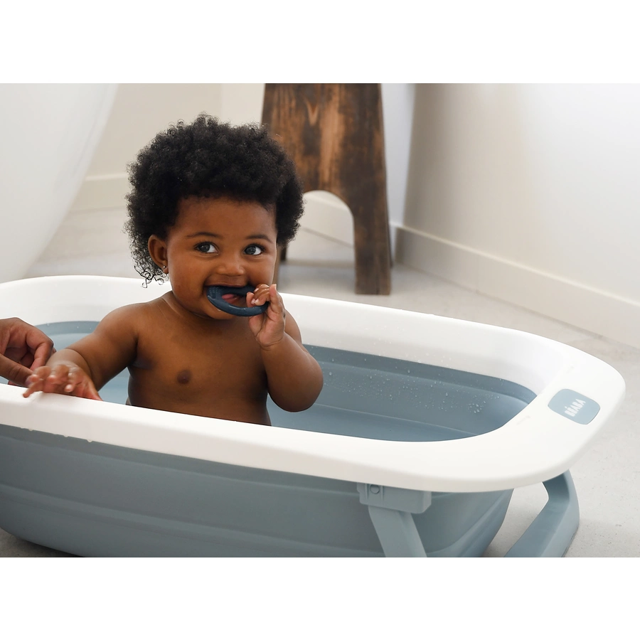 BEABA® Faltbadewanne Easy Pop Camélé'O velvet grau