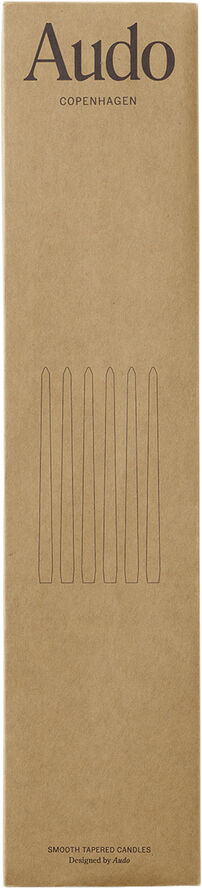 Audo Copenhagen Spire Smooth Tapered Candle, H38, I