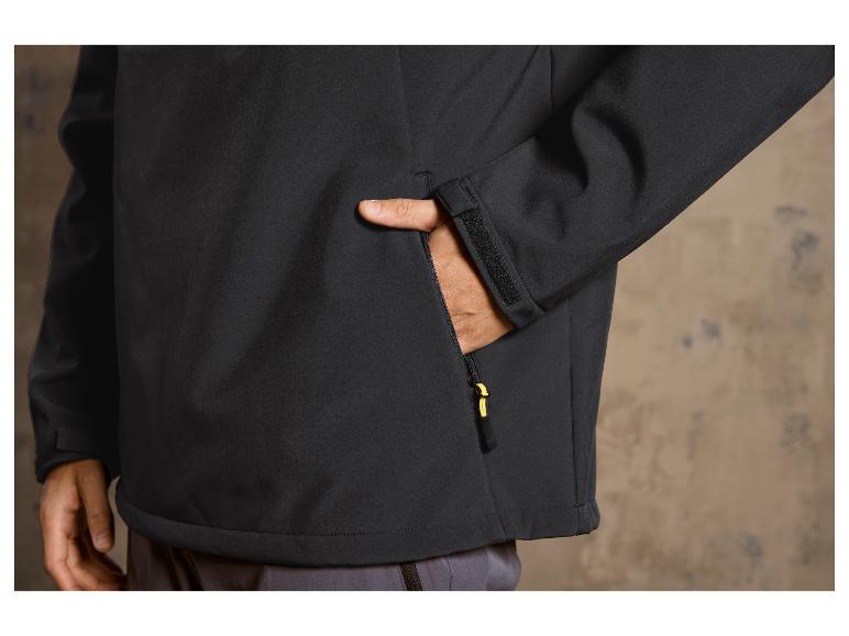 Heren softshell jack