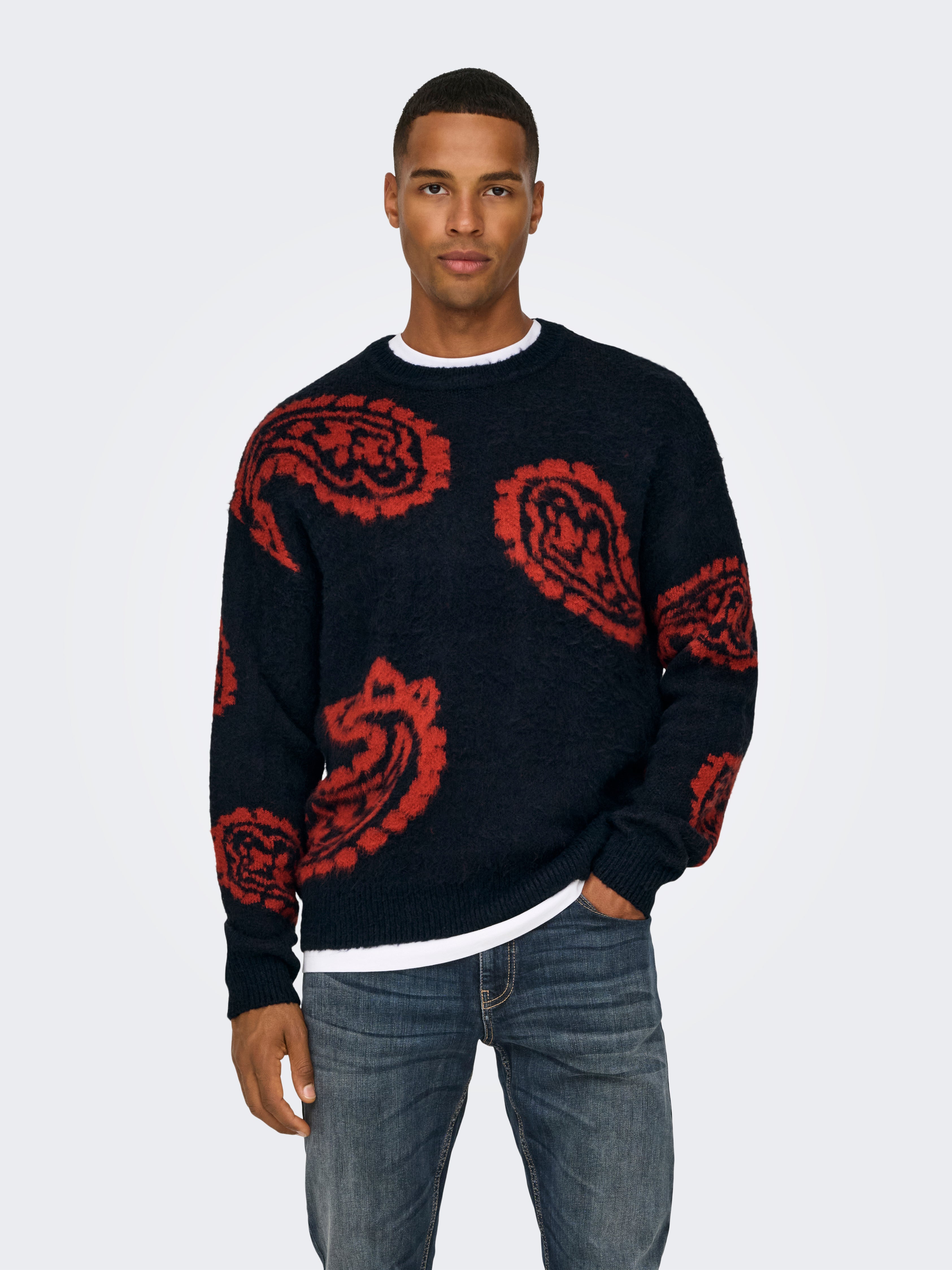 ONSRONNIE Pullover Dark Navy