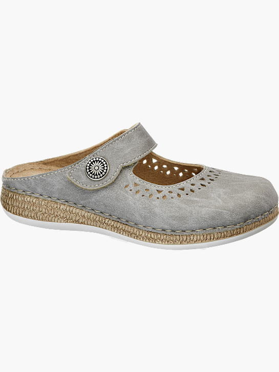Easy Street Clog Grau