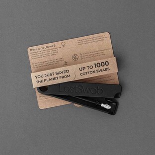 LastObject LastSwab Herbruikbaar Wattenstaafje Basic Zwart 1ST