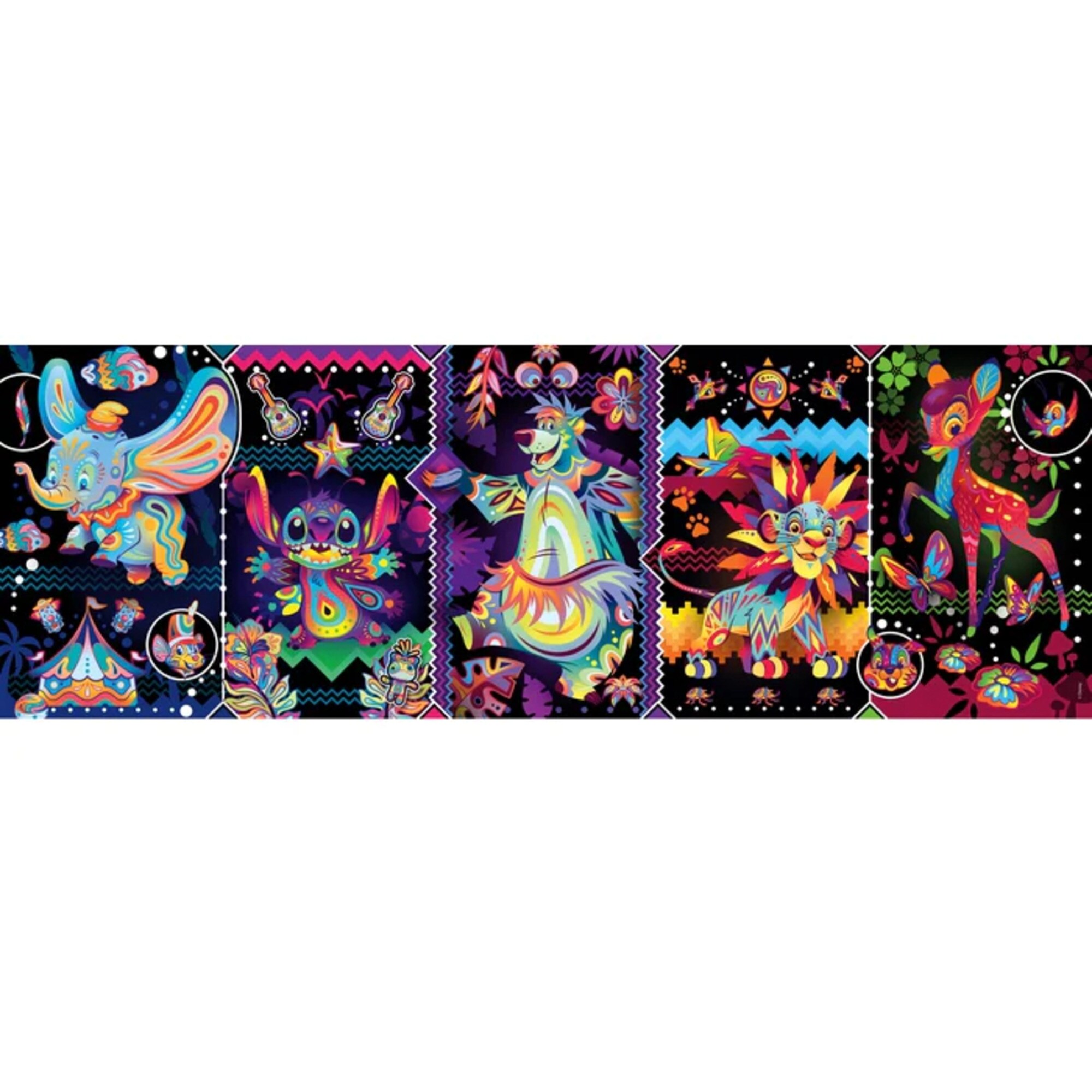 Clementoni Puzzle Disney Panorama Collection - Joys