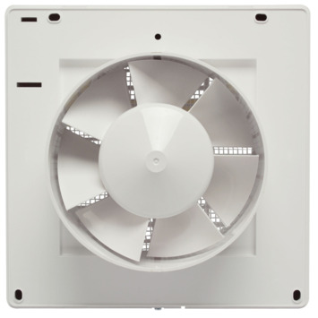 Sanivesk inbouwventilator Standaard met timer wit Ø 125 mm