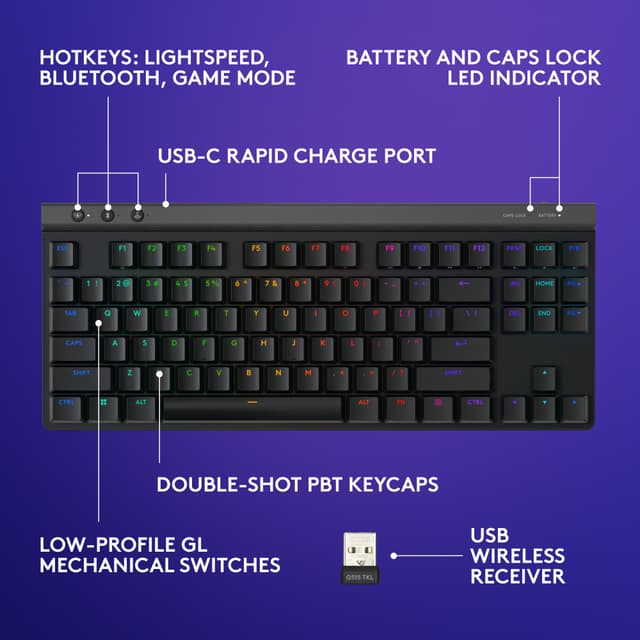 Logitech G G515 gaming-tastatur