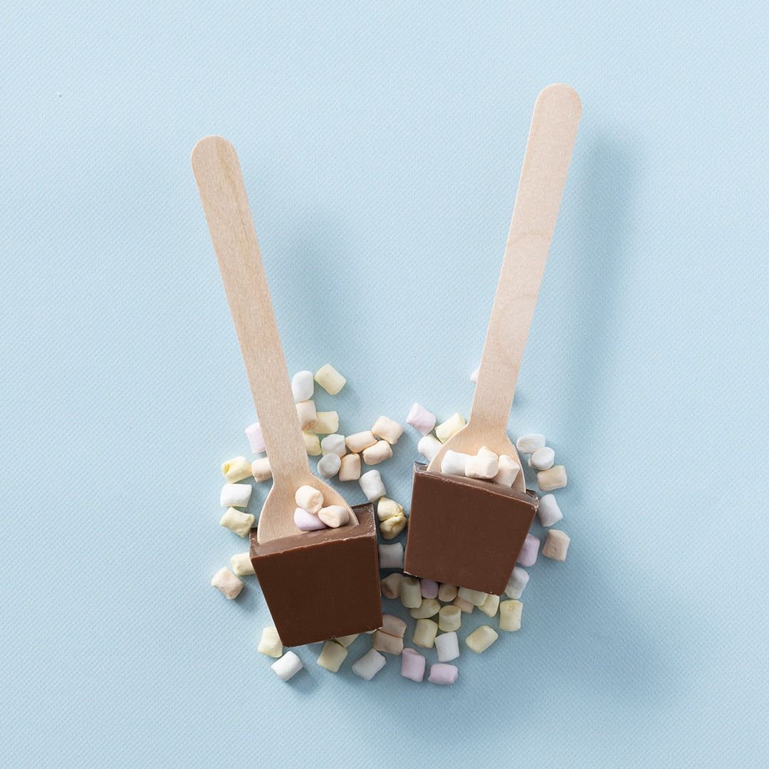 Chocolade lepels melk