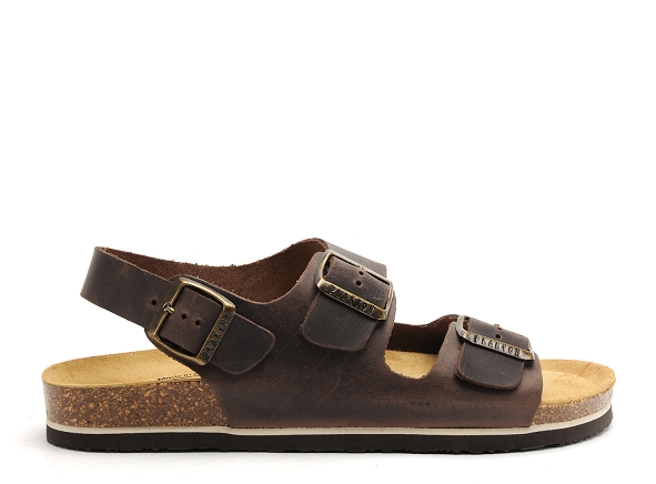 Plakton nu pieds homme baku  homme marron