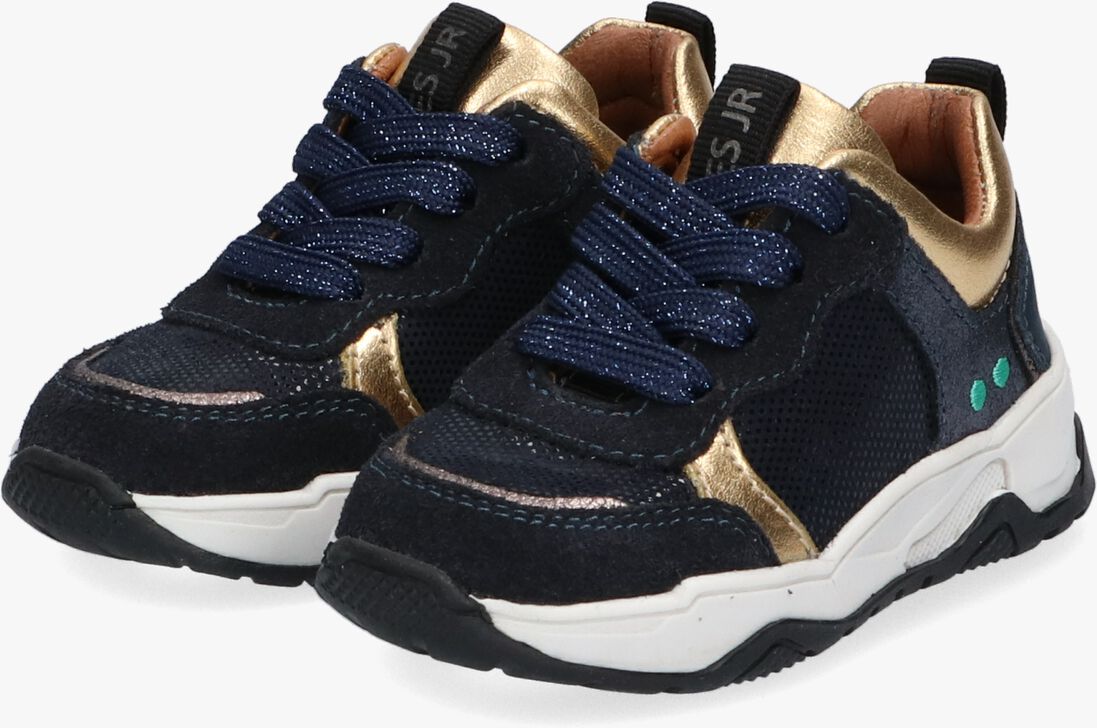 BUNNIESJR blauwe bunniesjr lage sneakers charly chunky