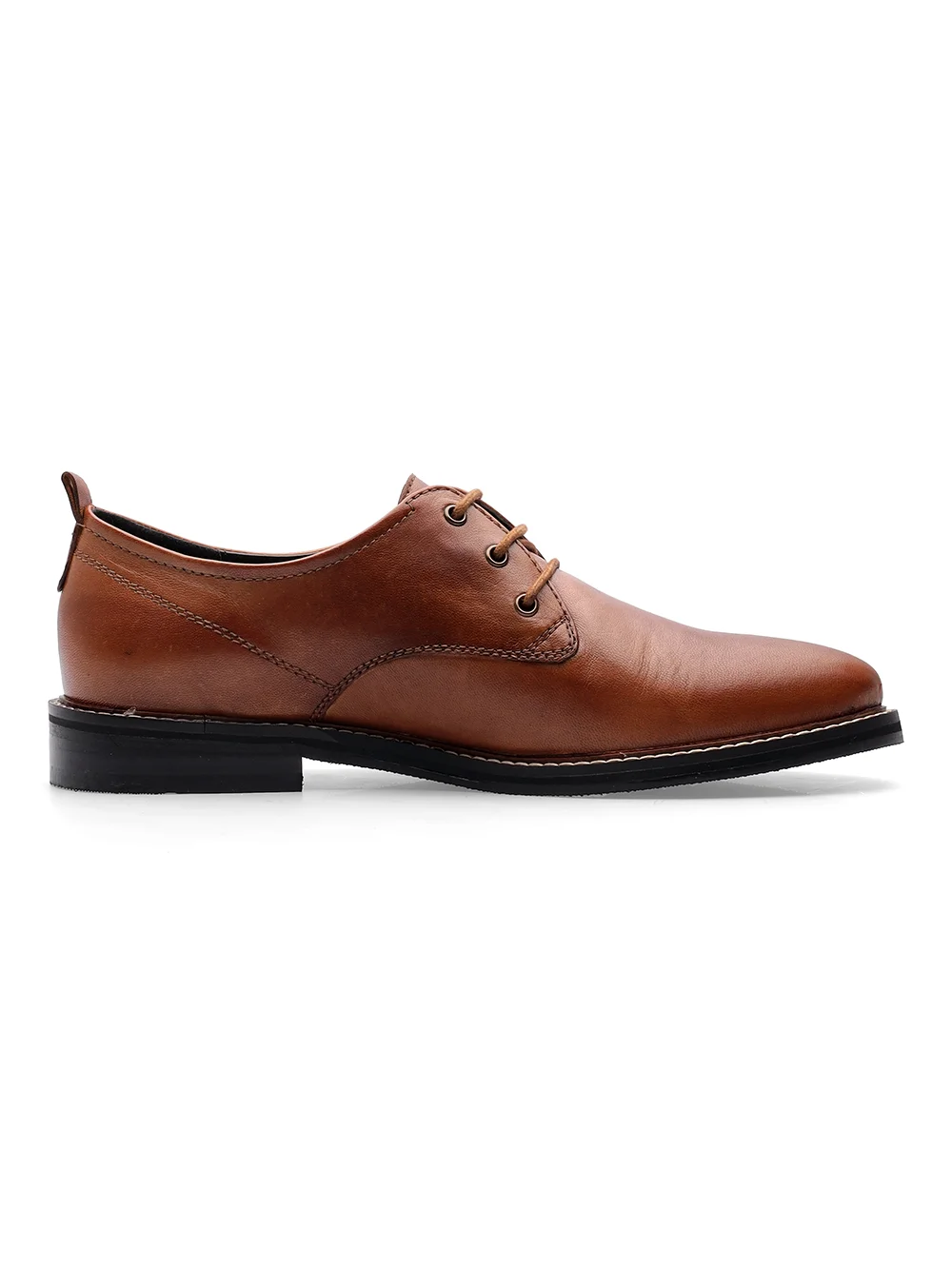 Schnürschuh Kent cognac