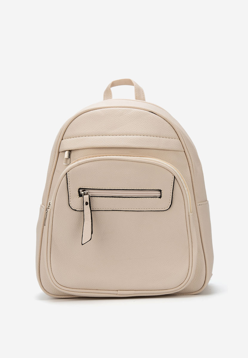 Sac à dos pour femme beige Damela V2
