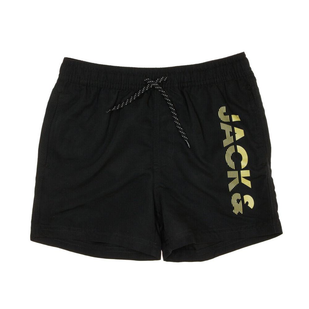 Jack & Jones Short de Bain Noir Garçon Jack & Jones Double Logo