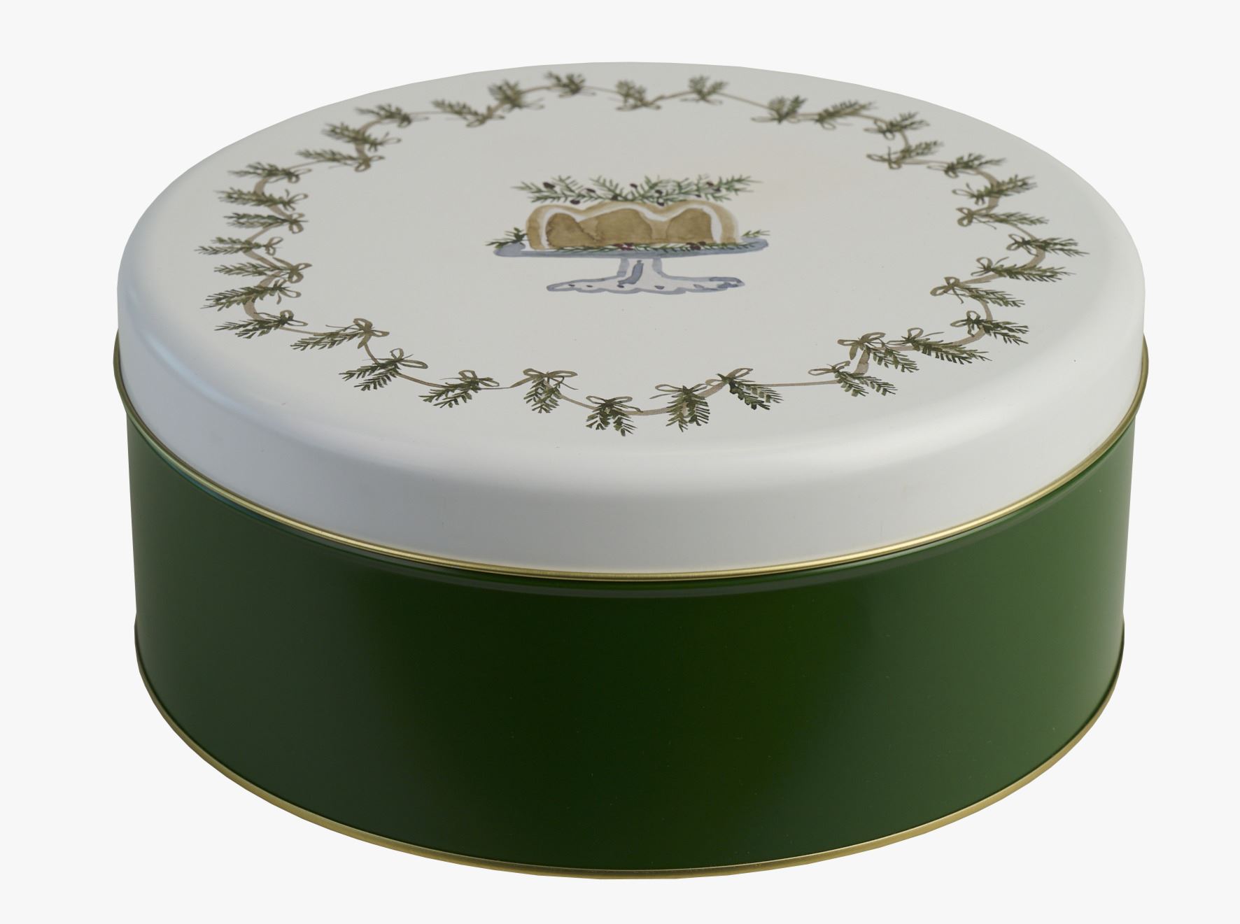 Kakeboks                       grønn - 10 cm ø 24,5