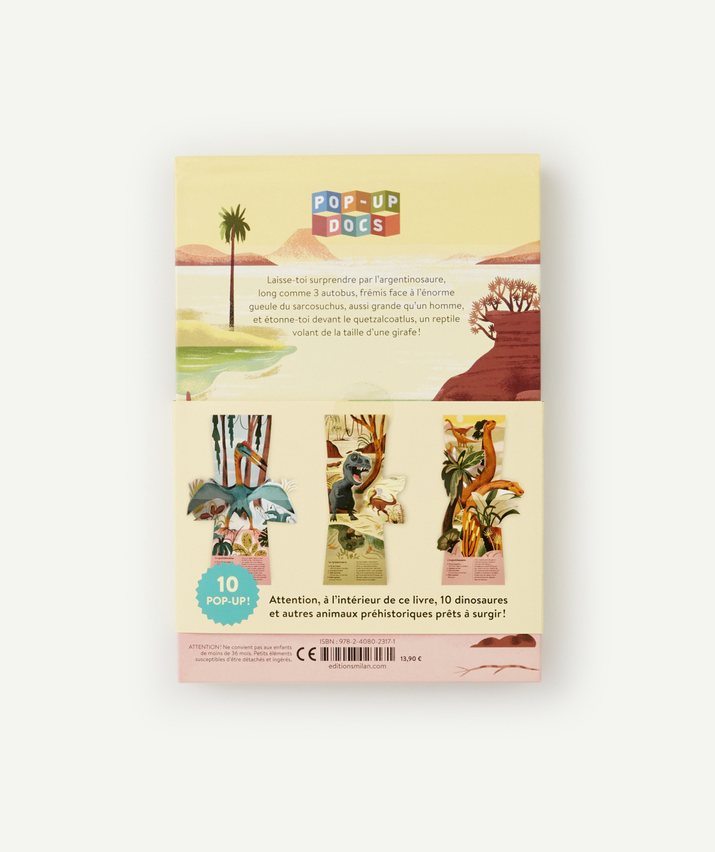 MILANLES DINOSAURES - UN SUPER-LIVRE À POP-UP