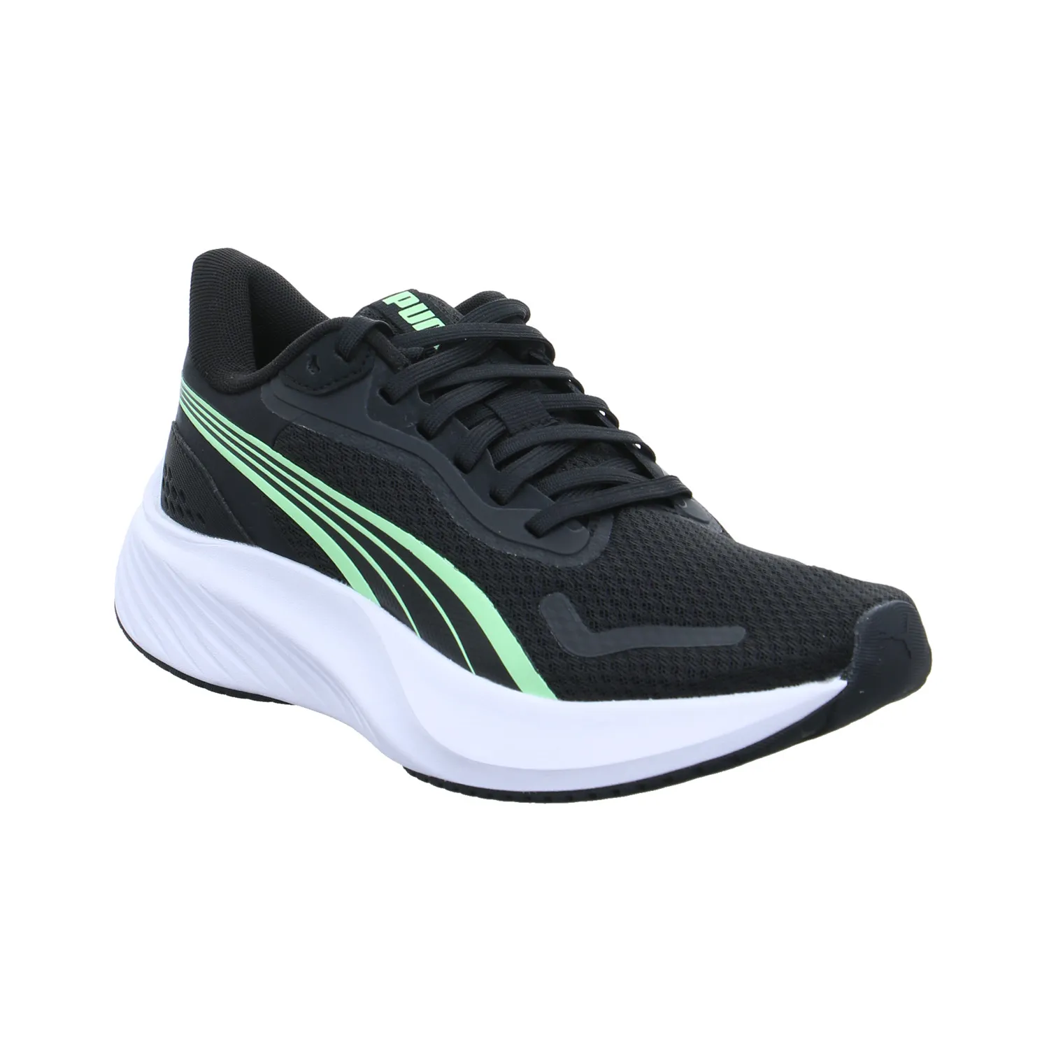 PUMA Kinder Sportschuh Schwarz Recycelte Materialien