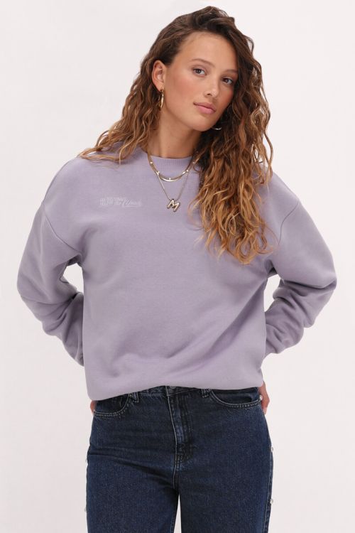 Paarse sweater 