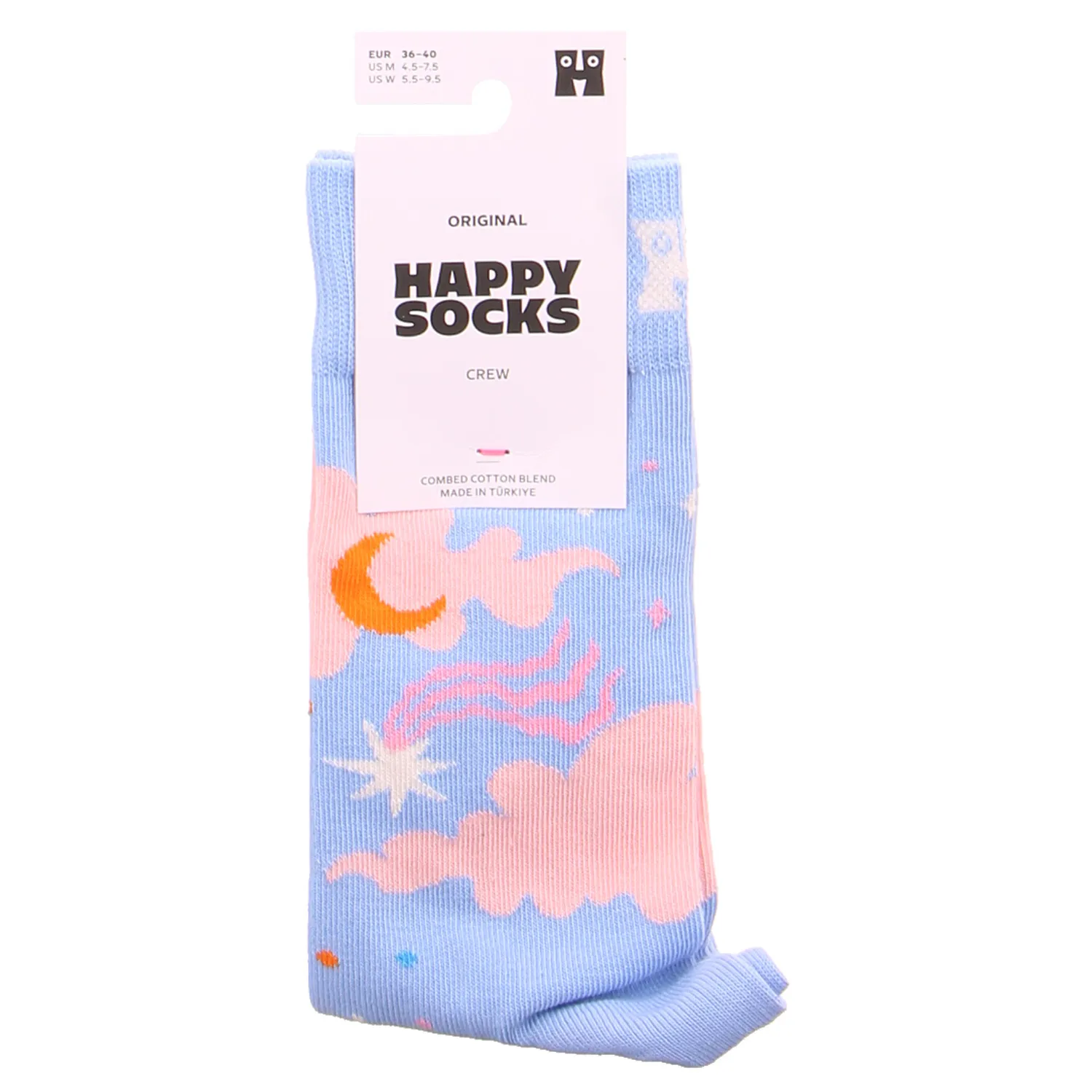 HAPPY SOCKS Freizeitsocken Hellblau Textil