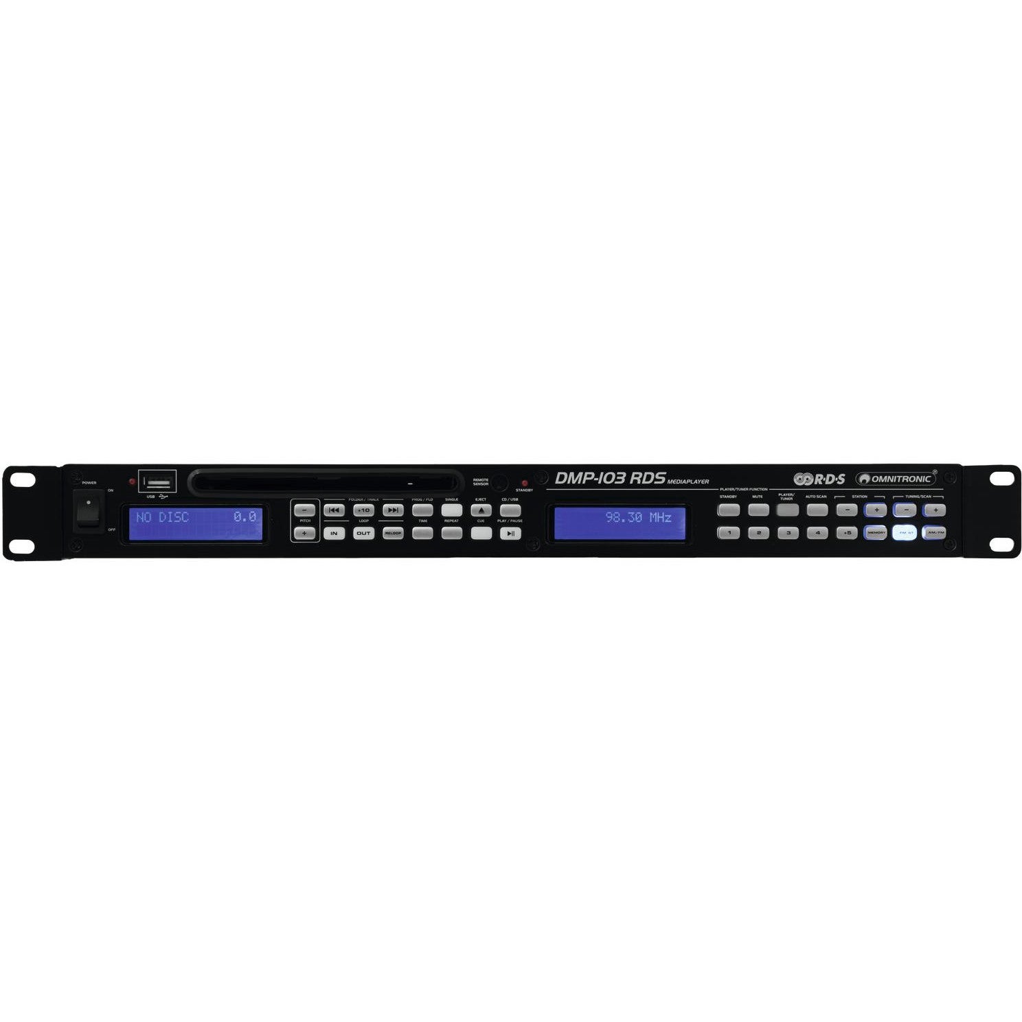 Omnitronic DMP-103RDS mediaspeler