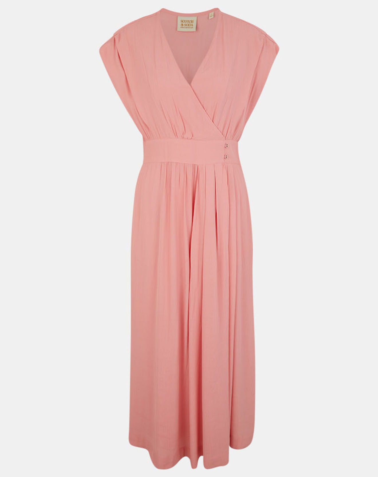 Scotch & Soda Robe longue rose