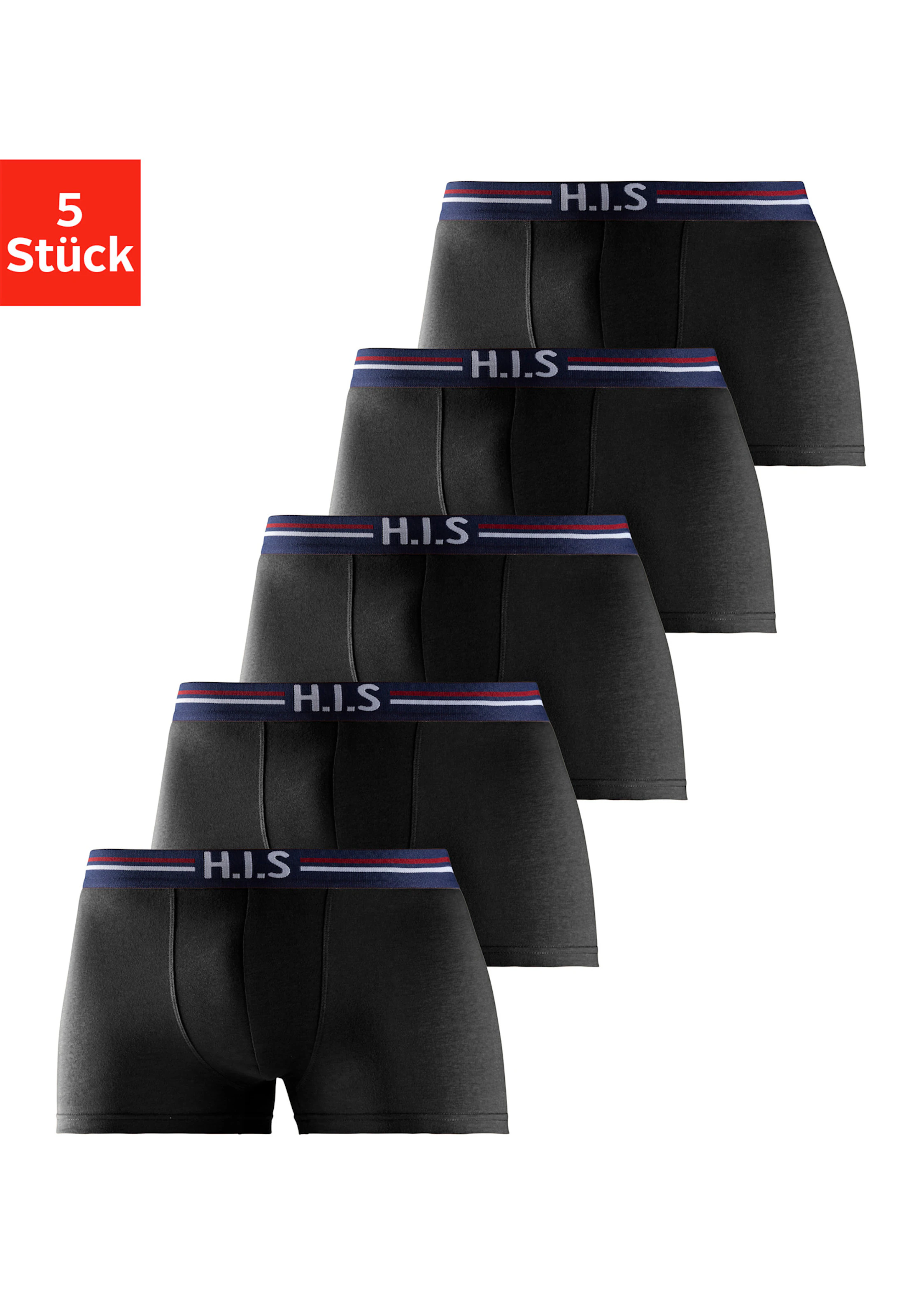 H.I.S Boxer in schwarz