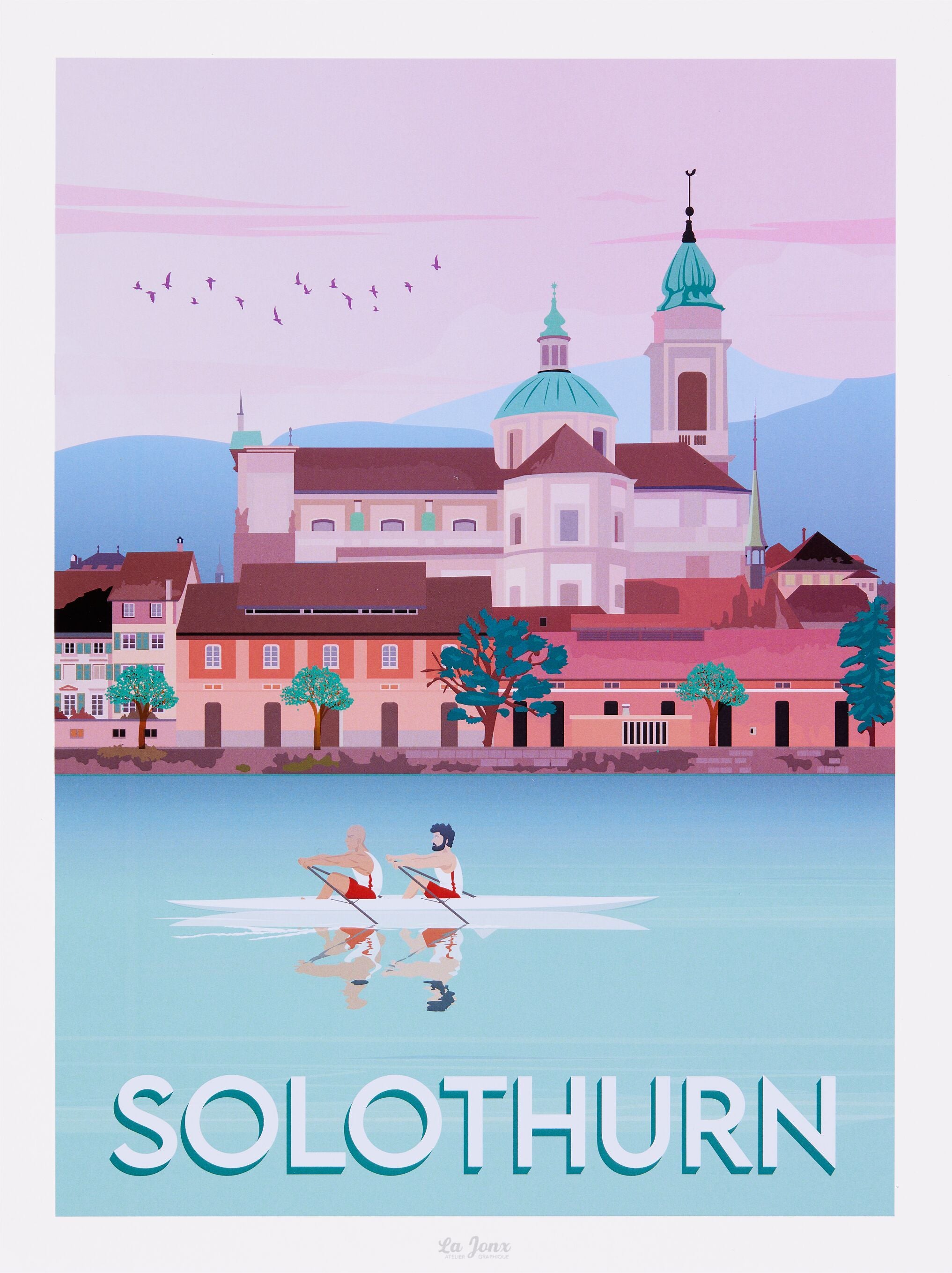 La Jonx SOLOTHURN Poster - B: 30.0 cm x T: 0.1 cm x H: 40.0 cm