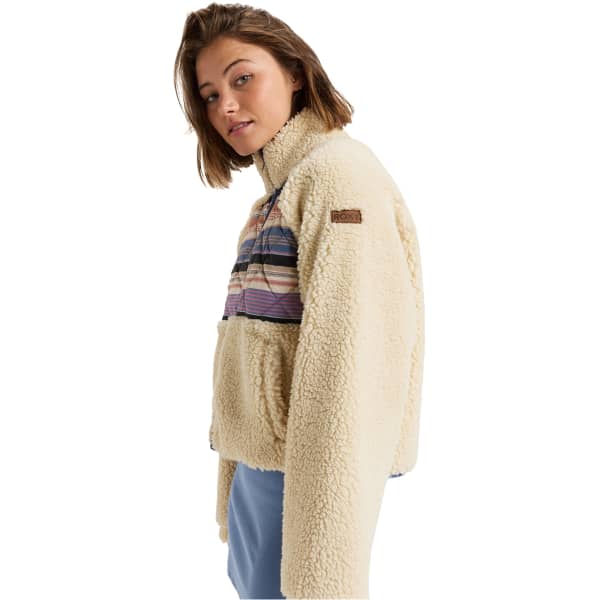 Veste polaire ROXY CLEAR SKY PARCHMENT