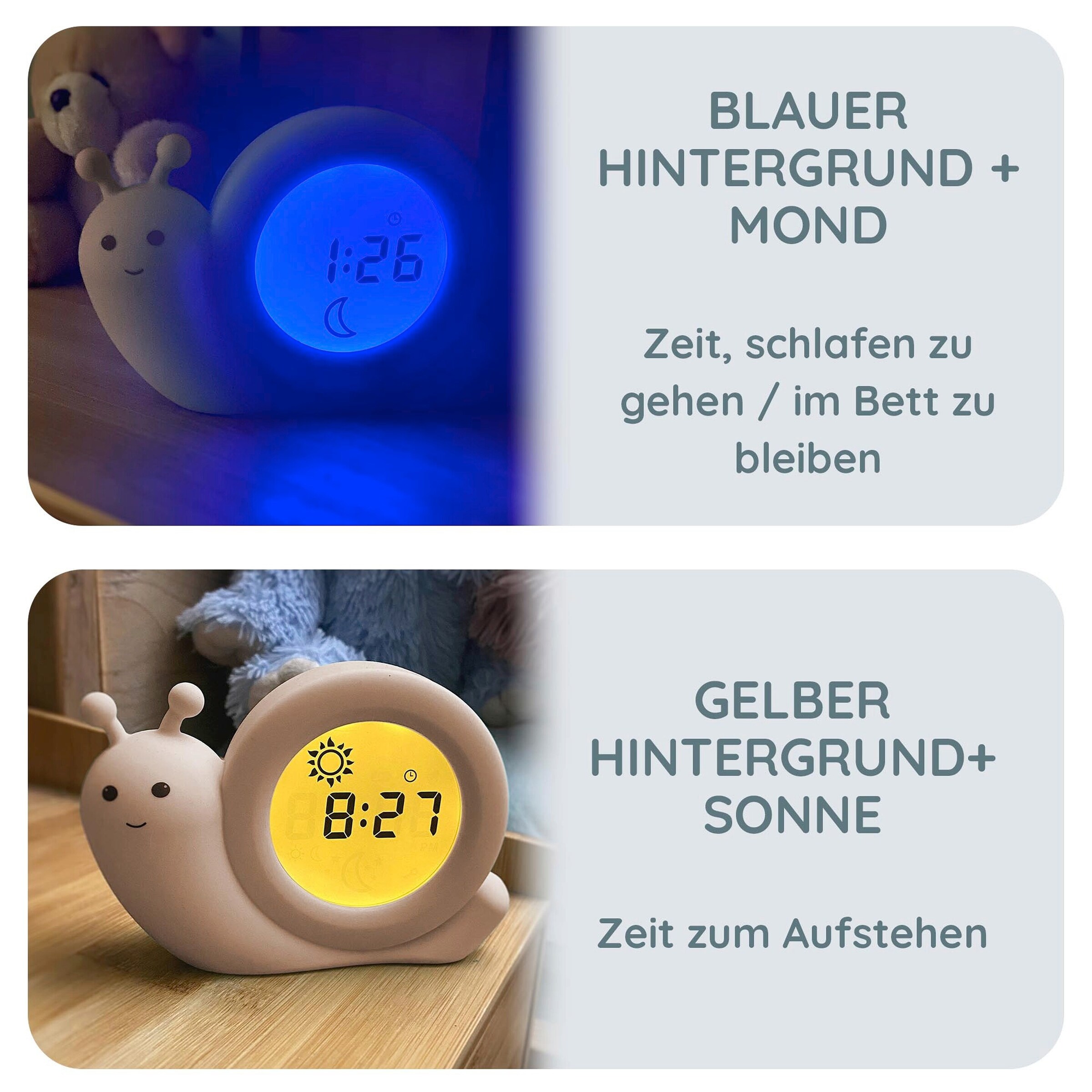 Alecto Schlaftrainer Schnecke