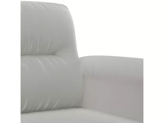 Ensemble de canapés 4 pièces coussins Gris clair Tissu microfibre