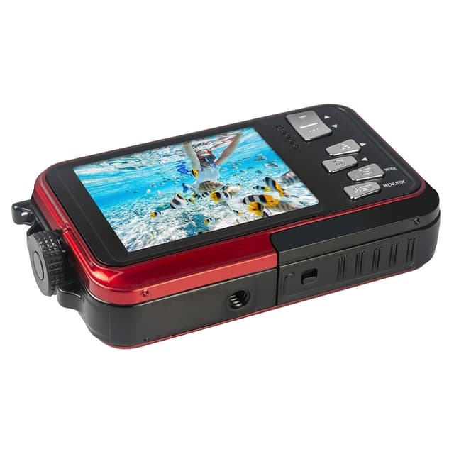 Agfa Digital kamera WP8000 CMOS WP 24MP Rød Fuld HD
