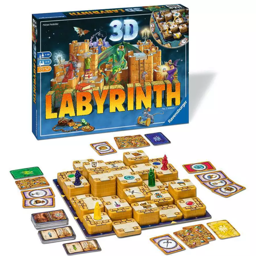 Ravensburger 3D Labyrinth bunt