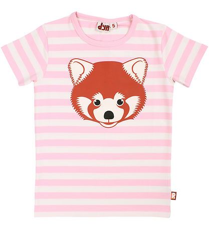ANIMAL T-Shirt - DyrGrowl - Pastel Pink/Kreideroter Panda