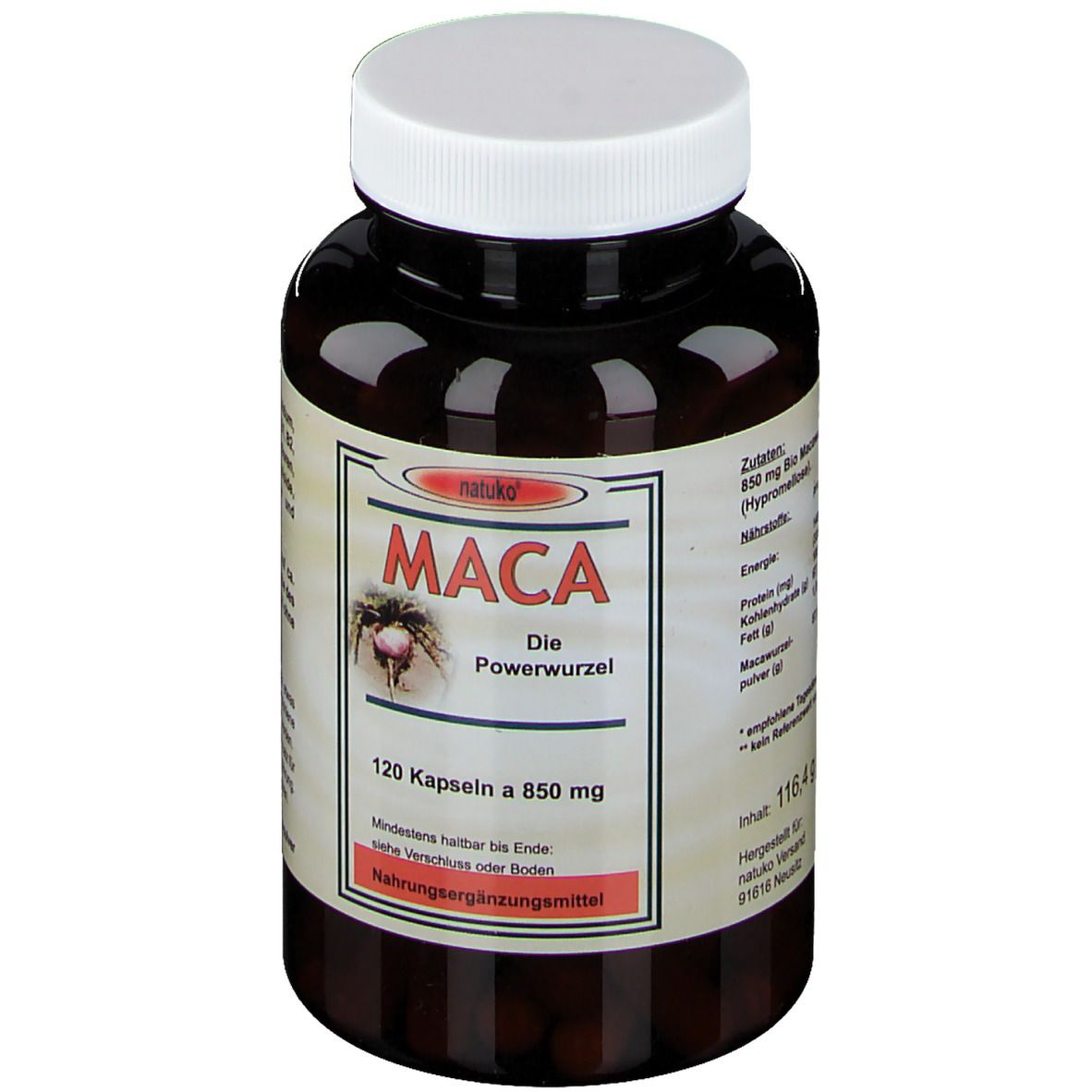 nakuto® MACA 850 mg