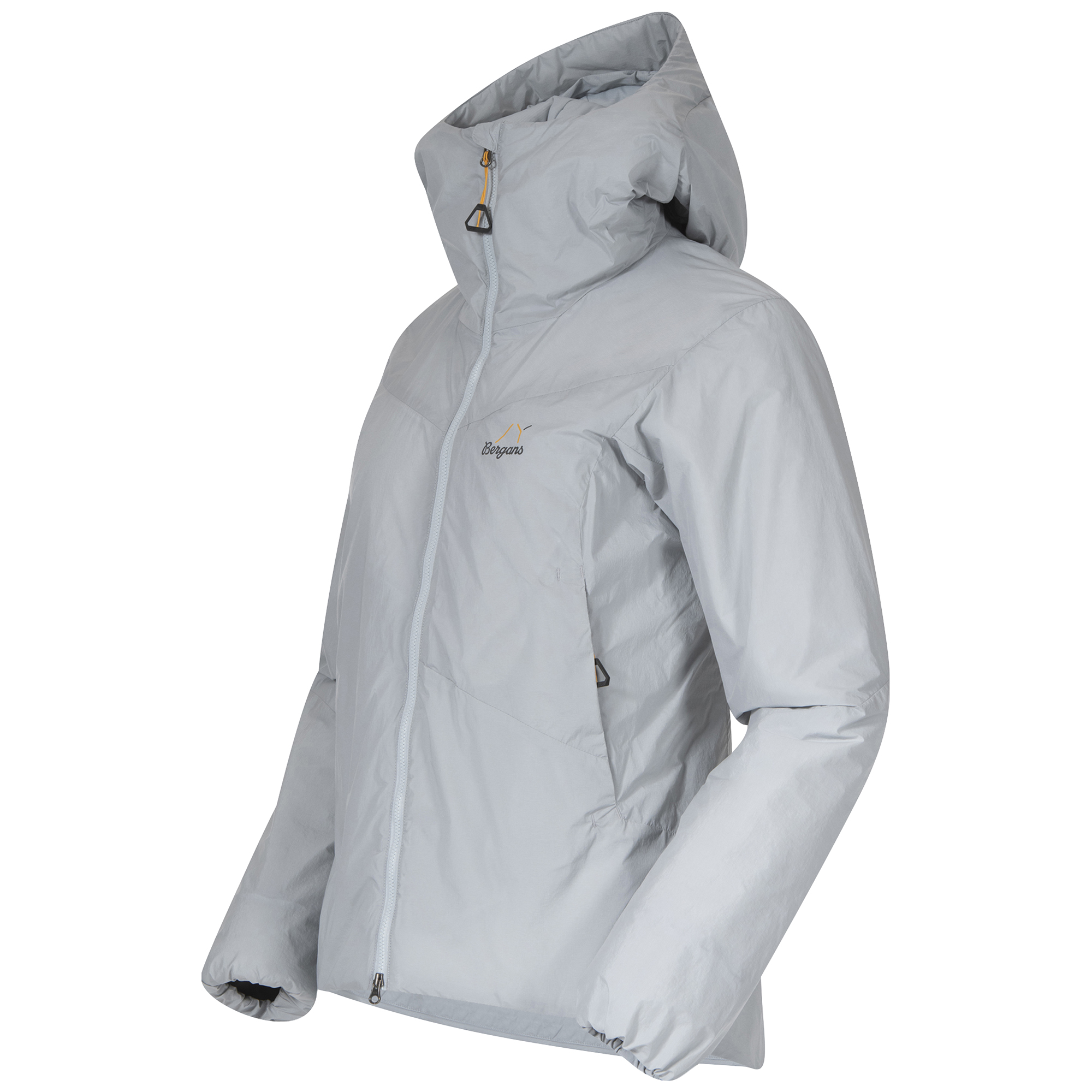 Y MountainLine Insulated Windbreaker Jacket Dame Pearl Grey