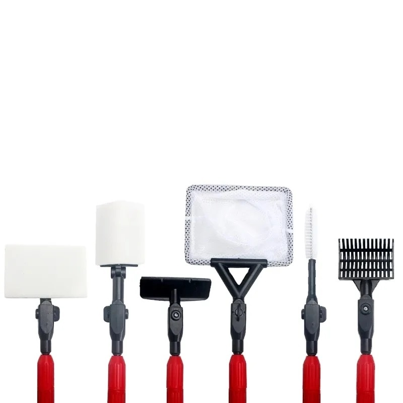 AquastoreXL 6 in 1 reinigingsset met telescoopsteel