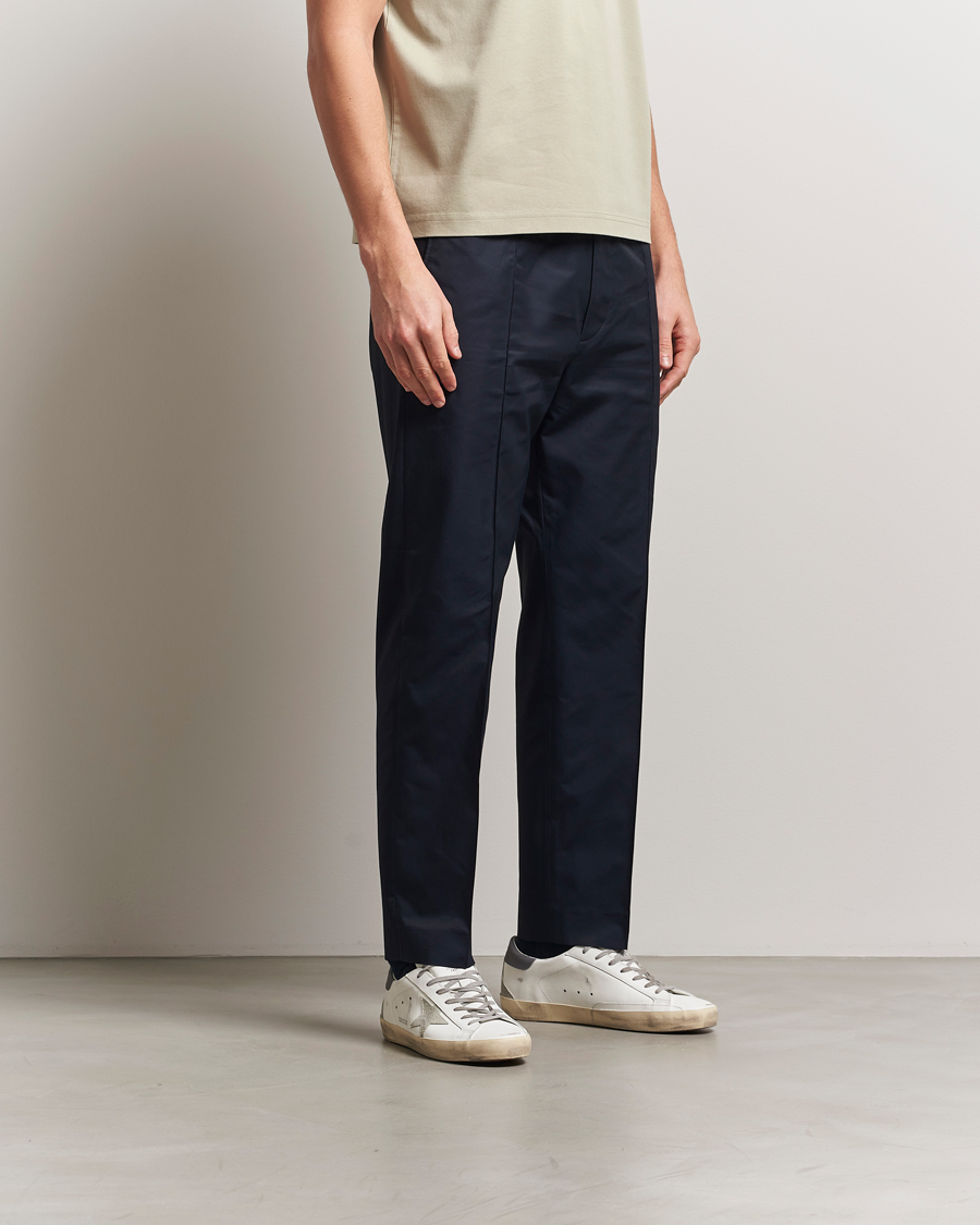 Lanvin Elasticated Waist Trousers Navy